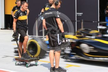 World © Octane Photographic Ltd. Formula 1 – Hungarian Post-Race Test - Day 1. Renault Sport F1 Team RS18 – Nico Hulkenberg. Hungaroring, Budapest, Hungary. Tuesday 31st July 2018.