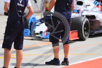 World © Octane Photographic Ltd. Formula 1 – Hungarian Post-Race Test - Day 1. Williams Martini Racing FW41 – Oliver Rowland. Hungaroring, Budapest, Hungary. Tuesday 31st July 2018.