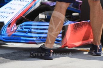 World © Octane Photographic Ltd. Formula 1 – Hungarian Post-Race Test - Day 1. Williams Martini Racing FW41 – Oliver Rowland. Hungaroring, Budapest, Hungary. Tuesday 31st July 2018.