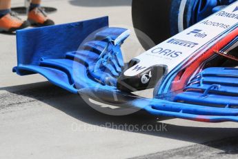 World © Octane Photographic Ltd. Formula 1 – Hungarian Post-Race Test - Day 1. Williams Martini Racing FW41 – Oliver Rowland. Hungaroring, Budapest, Hungary. Tuesday 31st July 2018.
