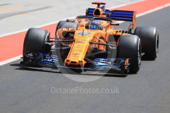 World © Octane Photographic Ltd. Formula 1 – Hungarian Post-Race Test - Day 1. McLaren MCL33 – Lando Norris. Hungaroring, Budapest, Hungary. Tuesday 31st July 2018.