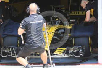 World © Octane Photographic Ltd. Formula 1 – Hungarian Post-Race Test - Day 1. Renault Sport F1 Team RS18 – Nico Hulkenberg. Hungaroring, Budapest, Hungary. Tuesday 31st July 2018.