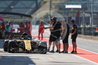 World © Octane Photographic Ltd. Formula 1 – Hungarian Post-Race Test - Day 1. Renault Sport F1 Team RS18 – Nico Hulkenberg. Hungaroring, Budapest, Hungary. Tuesday 31st July 2018.