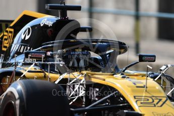 World © Octane Photographic Ltd. Formula 1 – Hungarian Post-Race Test - Day 1. Renault Sport F1 Team RS18 – Nico Hulkenberg. Hungaroring, Budapest, Hungary. Tuesday 31st July 2018.