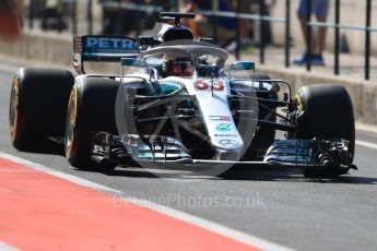 World © Octane Photographic Ltd. Formula 1 – Hungarian Post-Race Test - Day 1. Mercedes AMG Petronas Motorsport AMG F1 W09 EQ Power+ - George Russell. Hungaroring, Budapest, Hungary. Tuesday 31st July 2018.