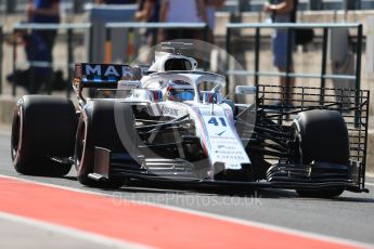 World © Octane Photographic Ltd. Formula 1 – Hungarian Post-Race Test - Day 1. Williams Martini Racing FW41 – Oliver Rowland. Hungaroring, Budapest, Hungary. Tuesday 31st July 2018.