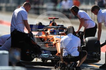 World © Octane Photographic Ltd. Formula 1 – Hungarian Post-Race Test - Day 1. McLaren MCL33 – Lando Norris. Hungaroring, Budapest, Hungary. Tuesday 31st July 2018.