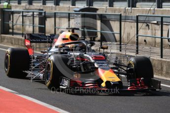 World © Octane Photographic Ltd. Formula 1 – Hungarian Post-Race Test - Day 1. Aston Martin Red Bull Racing TAG Heuer RB14 – Daniel Ricciardo. Hungaroring, Budapest, Hungary. Tuesday 31st July 2018.