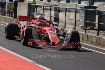 World © Octane Photographic Ltd. Formula 1 – Hungarian Post-Race Test - Day 1. Scuderia Ferrari SF71-H – Antonio Gioginazzi. Hungaroring, Budapest, Hungary. Tuesday 31st July 2018.