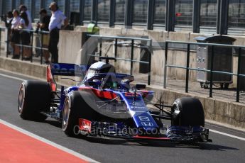 World © Octane Photographic Ltd. Formula 1 – Hungarian Post-Race Test - Day 1. Scuderia Toro Rosso STR13 – Brendon Hartley. Hungaroring, Budapest, Hungary. Tuesday 31st July 2018.