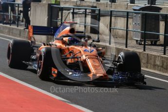 World © Octane Photographic Ltd. Formula 1 – Hungarian Post-Race Test - Day 1. McLaren MCL33 – Lando Norris. Hungaroring, Budapest, Hungary. Tuesday 31st July 2018.