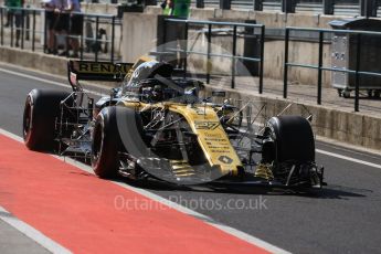 World © Octane Photographic Ltd. Formula 1 – Hungarian Post-Race Test - Day 1. Renault Sport F1 Team RS18 – Nico Hulkenberg. Hungaroring, Budapest, Hungary. Tuesday 31st July 2018.