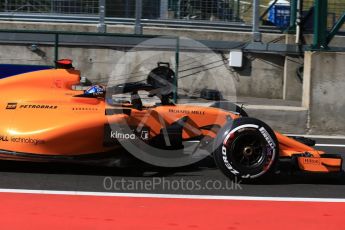 World © Octane Photographic Ltd. Formula 1 – Hungarian Post-Race Test - Day 1. McLaren MCL33 – Lando Norris. Hungaroring, Budapest, Hungary. Tuesday 31st July 2018.