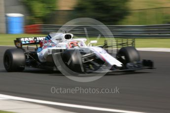 World © Octane Photographic Ltd. Formula 1 – Hungarian Post-Race Test - Day 2. Williams Martini Racing FW41 – Robert Kubica. Hungaroring, Budapest, Hungary. Wednesday 1st August 2018.