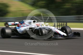 World © Octane Photographic Ltd. Formula 1 – Hungarian Post-Race Test - Day 2. Williams Martini Racing FW41 – Robert Kubica. Hungaroring, Budapest, Hungary. Wednesday 1st August 2018.