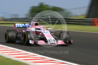 World © Octane Photographic Ltd. Formula 1 – Hungarian Post-Race Test - Day 2. Sahara Force India VJM11 – Nikita Mazepin. Hungaroring, Budapest, Hungary. Wednesday 1st August 2018.