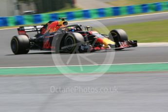 World © Octane Photographic Ltd. Formula 1 – Hungarian Post-Race Test - Day 2. Aston Martin Red Bull Racing TAG Heuer RB14 – Jake Dennis. Hungaroring, Budapest, Hungary. Wednesday 1st August 2018.