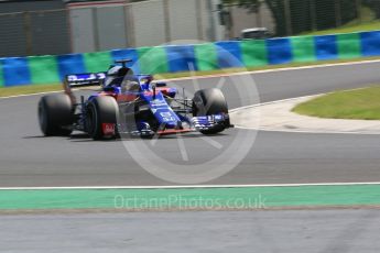 World © Octane Photographic Ltd. Formula 1 – Hungarian Post-Race Test - Day 2. Scuderia Toro Rosso STR13 – Sean Gelael. Hungaroring, Budapest, Hungary. Wednesday 1st August 2018.