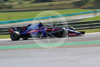 World © Octane Photographic Ltd. Formula 1 – Hungarian Post-Race Test - Day 2. Scuderia Toro Rosso STR13 – Sean Gelael. Hungaroring, Budapest, Hungary. Wednesday 1st August 2018.