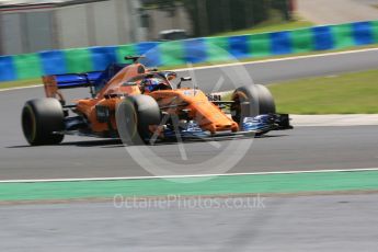 World © Octane Photographic Ltd. Formula 1 – Hungarian Post-Race Test - Day 2. McLaren MCL33 – Lando Norris. Hungaroring, Budapest, Hungary. Wednesday 1st August 2018.