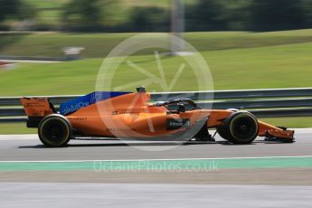 World © Octane Photographic Ltd. Formula 1 – Hungarian Post-Race Test - Day 2. McLaren MCL33 – Lando Norris. Hungaroring, Budapest, Hungary. Wednesday 1st August 2018.