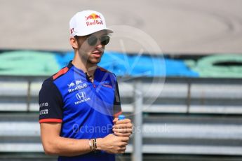 World © Octane Photographic Ltd. Formula 1 – Hungarian Post-Race Pirelli Test - Day 2. Scuderia Toro Rosso STR13 – Pierre Gasly. Hungaroring, Budapest, Hungary. Wednesday 1st August 2018.