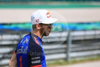 World © Octane Photographic Ltd. Formula 1 – Hungarian Post-Race Pirelli Test - Day 2. Scuderia Toro Rosso STR13 – Pierre Gasly. Hungaroring, Budapest, Hungary. Wednesday 1st August 2018.