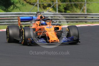 World © Octane Photographic Ltd. Formula 1 – Hungarian Post-Race Test - Day 2. McLaren MCL33 – Lando Norris. Hungaroring, Budapest, Hungary. Wednesday 1st August 2018.