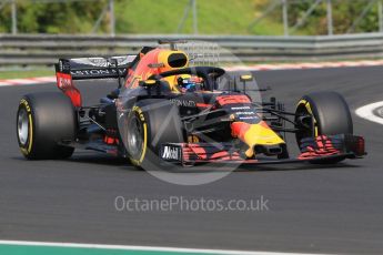 World © Octane Photographic Ltd. Formula 1 – Hungarian Post-Race Test - Day 2. Aston Martin Red Bull Racing TAG Heuer RB14 – Jake Dennis. Hungaroring, Budapest, Hungary. Wednesday 1st August 2018.