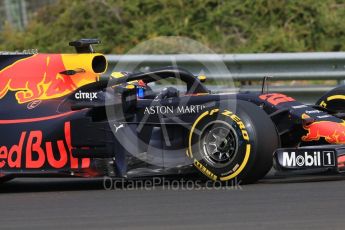 World © Octane Photographic Ltd. Formula 1 – Hungarian Post-Race Test - Day 2. Aston Martin Red Bull Racing TAG Heuer RB14 – Jake Dennis. Hungaroring, Budapest, Hungary. Wednesday 1st August 2018.