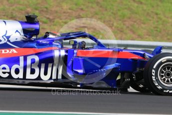 World © Octane Photographic Ltd. Formula 1 – Hungarian Post-Race Pirelli Test - Day 1. Scuderia Toro Rosso STR13 – Sean Gelael. Hungaroring, Budapest, Hungary. Tuesday 31st July 2018.