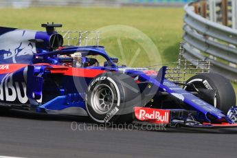 World © Octane Photographic Ltd. Formula 1 – Hungarian Post-Race Pirelli Test - Day 1. Scuderia Toro Rosso STR13 – Sean Gelael. Hungaroring, Budapest, Hungary. Tuesday 31st July 2018.