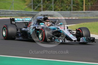 World © Octane Photographic Ltd. Formula 1 – Hungarian Post-Race Test - Day 2. Mercedes AMG Petronas Motorsport AMG F1 W09 EQ Power+ - George Russell. Hungaroring, Budapest, Hungary. Wednesday 1st August 2018.