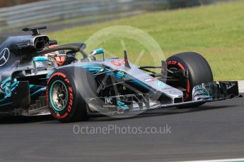 World © Octane Photographic Ltd. Formula 1 – Hungarian Post-Race Test - Day 2. Mercedes AMG Petronas Motorsport AMG F1 W09 EQ Power+ - George Russell. Hungaroring, Budapest, Hungary. Wednesday 1st August 2018.
