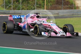 World © Octane Photographic Ltd. Formula 1 – Hungarian Post-Race Test - Day 2. Sahara Force India VJM11 – Nikita Mazepin. Hungaroring, Budapest, Hungary. Wednesday 1st August 2018.