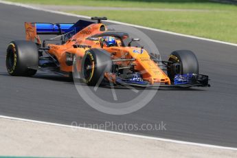 World © Octane Photographic Ltd. Formula 1 – Hungarian Post-Race Test - Day 2. McLaren MCL33 – Lando Norris. Hungaroring, Budapest, Hungary. Wednesday 1st August 2018.