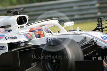 World © Octane Photographic Ltd. Formula 1 – Hungarian Post-Race Test - Day 2. Williams Martini Racing FW41 – Robert Kubica. Hungaroring, Budapest, Hungary. Wednesday 1st August 2018.