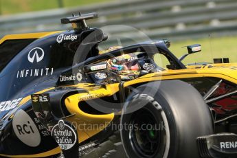 World © Octane Photographic Ltd. Formula 1 – Hungarian Post-Race Test - Day 2. Renault Sport F1 Team RS18 – Artem Markelov. Hungaroring, Budapest, Hungary. Wednesday 1st August 2018