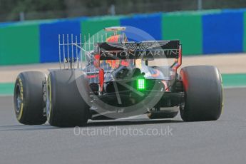 World © Octane Photographic Ltd. Formula 1 – Hungarian Post-Race Test - Day 2. Aston Martin Red Bull Racing TAG Heuer RB14 – Jake Dennis. Hungaroring, Budapest, Hungary. Wednesday 1st August 2018.