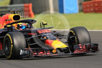 World © Octane Photographic Ltd. Formula 1 – Hungarian Post-Race Test - Day 2. Aston Martin Red Bull Racing TAG Heuer RB14 – Jake Dennis. Hungaroring, Budapest, Hungary. Wednesday 1st August 2018.