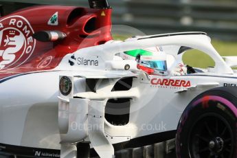 World © Octane Photographic Ltd. Formula 1 – Hungarian Post-Race Test - Day 2. Alfa Romeo Sauber F1 Team C37 – Antonio Giovinazzi. Hungaroring, Budapest, Hungary. Wednesday 1st August 2018.