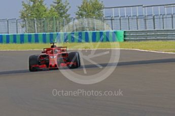 World © Octane Photographic Ltd. Formula 1 – Hungarian Post-Race Test - Day 2. Scuderia Ferrari SF71-H – Kimi Raikkonen. Hungaroring, Budapest, Hungary. Wednesday 1st August 2018.