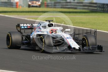 World © Octane Photographic Ltd. Formula 1 – Hungarian Post-Race Test - Day 2. Williams Martini Racing FW41 – Robert Kubica. Hungaroring, Budapest, Hungary. Wednesday 1st August 2018.