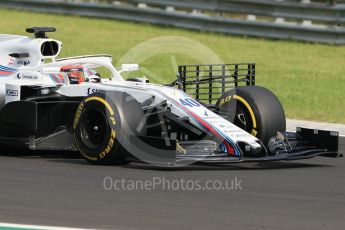 World © Octane Photographic Ltd. Formula 1 – Hungarian Post-Race Test - Day 2. Williams Martini Racing FW41 – Robert Kubica. Hungaroring, Budapest, Hungary. Wednesday 1st August 2018.