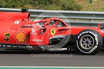 World © Octane Photographic Ltd. Formula 1 – Hungarian Post-Race Test - Day 2. Scuderia Ferrari SF71-H – Kimi Raikkonen. Hungaroring, Budapest, Hungary. Wednesday 1st August 2018.