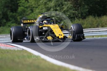 World © Octane Photographic Ltd. Formula 1 – Hungarian Post-Race Test - Day 2. Renault Sport F1 Team RS18 – Artem Markelov. Hungaroring, Budapest, Hungary. Wednesday 1st August 2018