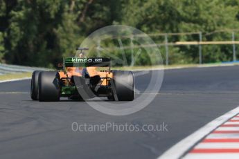 World © Octane Photographic Ltd. Formula 1 – Hungarian Post-Race Test - Day 2. McLaren MCL33 – Lando Norris. Hungaroring, Budapest, Hungary. Wednesday 1st August 2018.