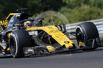 World © Octane Photographic Ltd. Formula 1 – Hungarian Post-Race Test - Day 2. Renault Sport F1 Team RS18 – Artem Markelov. Hungaroring, Budapest, Hungary. Wednesday 1st August 2018