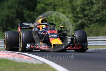 World © Octane Photographic Ltd. Formula 1 – Hungarian Post-Race Test - Day 2. Aston Martin Red Bull Racing TAG Heuer RB14 – Jake Dennis. Hungaroring, Budapest, Hungary. Wednesday 1st August 2018.