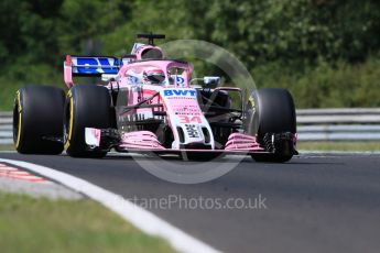World © Octane Photographic Ltd. Formula 1 – Hungarian Post-Race Test - Day 2. Sahara Force India VJM11 – Nikita Mazepin. Hungaroring, Budapest, Hungary. Wednesday 1st August 2018.